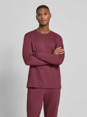 Bluzka z długim rękawem i prążkowanym, okrągłym dekoltem Christian Berg Men