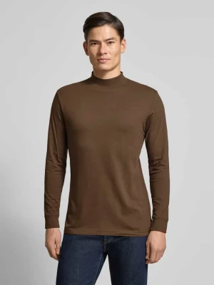 Bluzka z długim rękawem i prążkowanymi wykończeniami RAGMAN