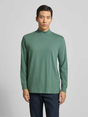 Bluzka z długim rękawem i prążkowanymi wykończeniami RAGMAN