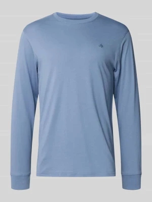 Bluzka z długim rękawem i prążkowanymi wykończeniami Scotch & Soda