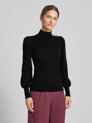 Bluzka z długim rękawem i stójką model ‘DWORINA’ Lauren Ralph Lauren