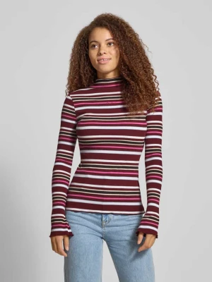 Bluzka z długim rękawem i stójką model ‘Milou’ OH APRIL