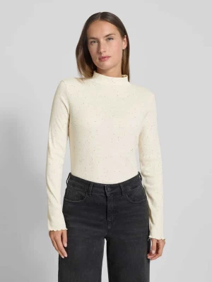 Bluzka z długim rękawem i stójką model ‘Suhanna curly’ Opus