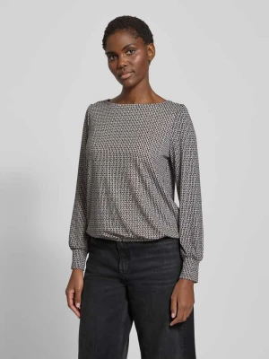 Bluzka z długim rękawem i wzorem na całej powierzchni Betty Barclay