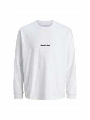 Bluzka z długim rękawem Jack & Jones Kids mleczny