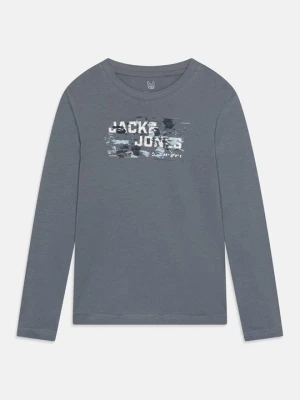 Bluzka z długim rękawem Jack & Jones Kids niebieski