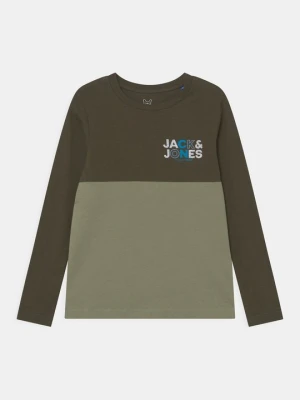 Bluzka z długim rękawem Jack & Jones Kids zielony