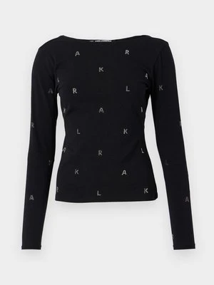 Bluzka z długim rękawem Karl Lagerfeld