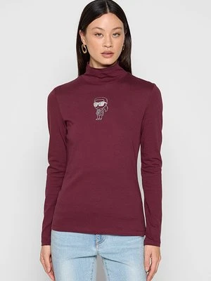 Bluzka z długim rękawem Karl Lagerfeld