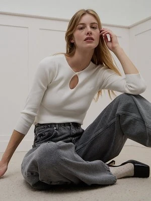 Bluzka z długim rękawem Karl Lagerfeld