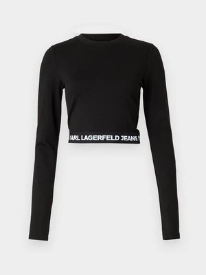 Bluzka z długim rękawem Karl Lagerfeld Jeans