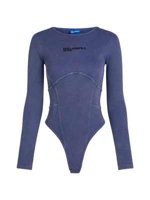 Bluzka z długim rękawem Karl Lagerfeld Jeans