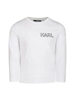 Bluzka z długim rękawem KARL LAGERFELD KIDS