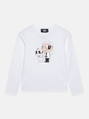 Bluzka z długim rękawem KARL LAGERFELD KIDS