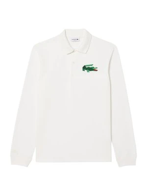 Bluzka z długim rękawem Lacoste biały