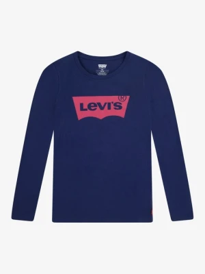 Bluzka z długim rękawem Levi's granatowy
