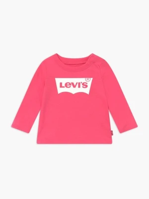 Bluzka z długim rękawem Levi's różowy