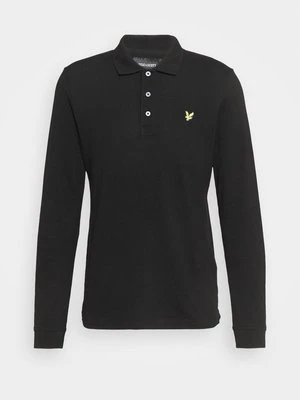 Bluzka z długim rękawem Lyle & Scott czarny