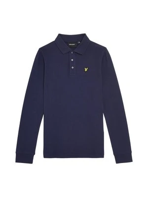 Bluzka z długim rękawem Lyle & Scott niebieski