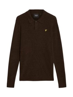Sweter Lyle & Scott brązowy