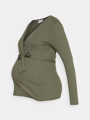 Bluzka z długim rękawem Mamalicious Curve