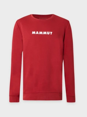Bluzka z długim rękawem Mammut czerwony