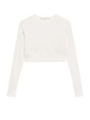 Bluzka z długim rękawem Mango