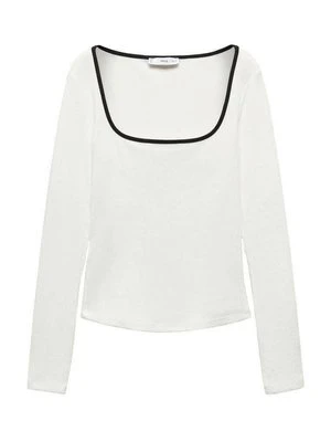 Bluzka z długim rękawem Mango