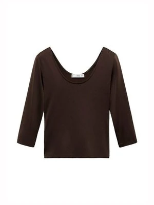 Bluzka z długim rękawem Mango