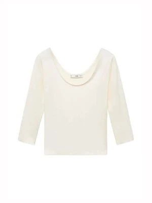 Bluzka z długim rękawem Mango