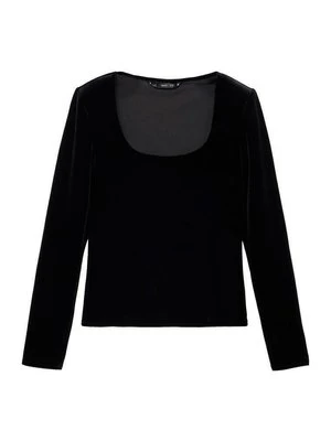 Bluzka z długim rękawem Mango