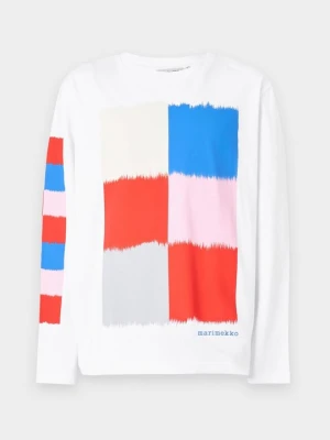 Bluzka z długim rękawem Marimekko mleczny