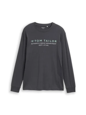 Bluzka z długim rękawem marki Tom Tailor BonPrix szary