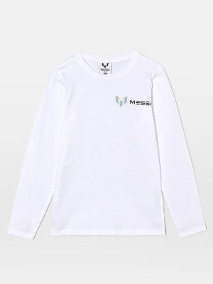 Bluzka z długim rękawem Messi biały