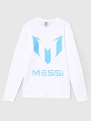 Bluzka z długim rękawem Messi biały