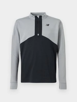 Bluzka z długim rękawem New Balance szary