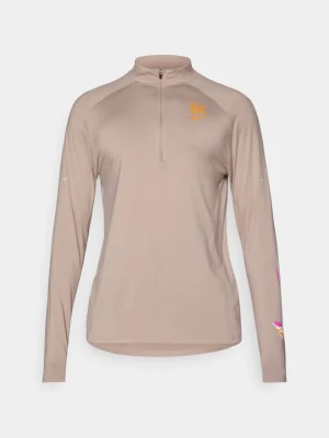 Bluzka z długim rękawem Nike beżowy