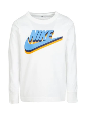 Bluzka z długim rękawem Nike biały