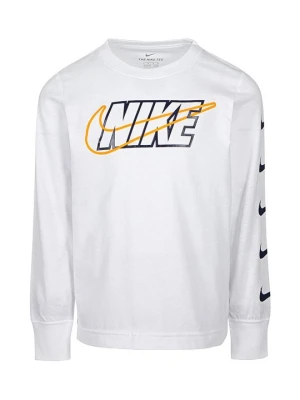 Bluzka z długim rękawem Nike biały