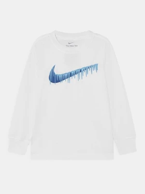 Bluzka z długim rękawem Nike biały
