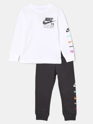 Bluzka z długim rękawem Nike biały