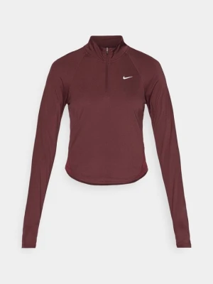 Bluzka z długim rękawem Nike bordowy