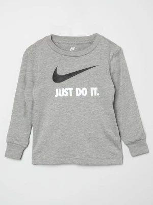 Bluzka z długim rękawem Nike ciemnoszary