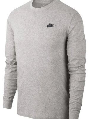 Bluzka z długim rękawem Nike ciemnoszary