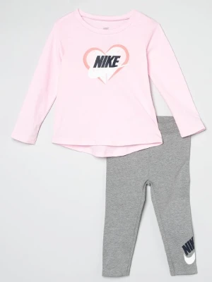 Bluzka z długim rękawem Nike ciemnoszary