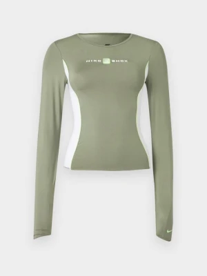 Bluzka z długim rękawem Nike ciemnozielony