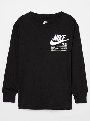 Bluzka z długim rękawem Nike czarny