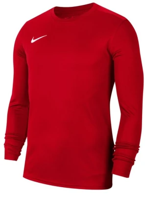 Bluzka z długim rękawem Nike czerwony