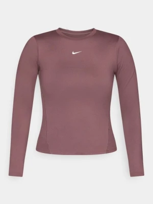 Bluzka z długim rękawem Nike fioletowy