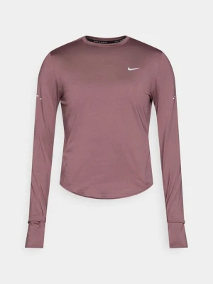 Bluzka z długim rękawem Nike fioletowy